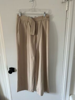 High-Waist Wide Leg Trousers